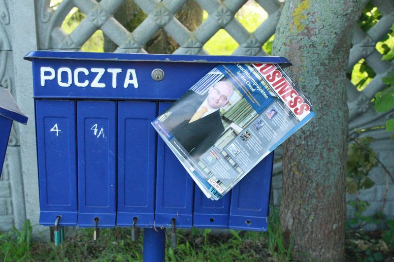 IT-BUSINESS findet sich auch in polnischen Briefkästen. (IT-BUSINESS/Sarah Maier)