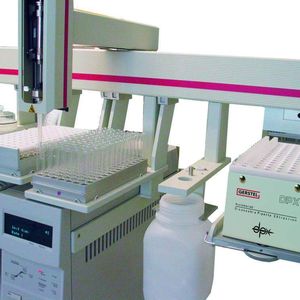 2	 Gerstel-Multi-Purpose-Sampler mit Disposable Pipette Extraction (DPX).