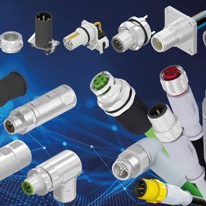M12-Steckverbinder(Bild:  Conec / Amphenol)