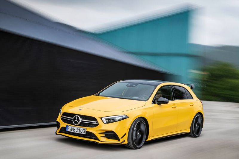 Mercedes-AMG erweitert mit dem A 35 4-Matic sein Angebot um einen weitere Sportversion der A-Klasse. (Bild: Mercedes-Benz)