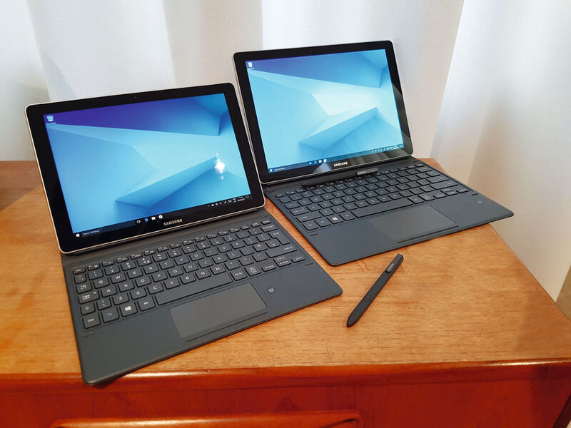 Das Samsung Galaxy Book mit Windows 10 kommt in zwei Varianten: Als 10,6-Zöller mit Intel Core m3, sowie mit 12-Zoll-AMOLED-Panel und Intel Core i5. (Samsung)