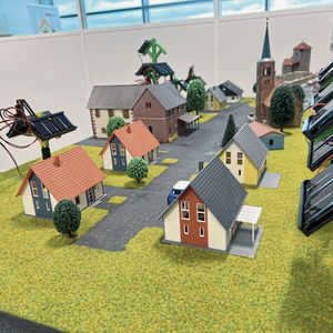 La maquette SMACA Solar est un autre outil pédagogique développé par le centre de formation continue pour les formations en lean service & gestion de projet.(Source :  SMACA)