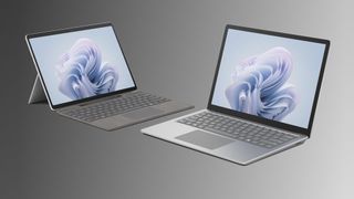 Passend zum KI-Fokus stattet Microsoft das Surface Pro 10 for Business und Surface Laptop 6 for Business mit Intel-Core-Ultra-Prozessoren aus. Sie verfügen mit der NPU über eine zusätzliche KI-Einheit und über eine Copilot-Taste. (Bild: Microsoft)
