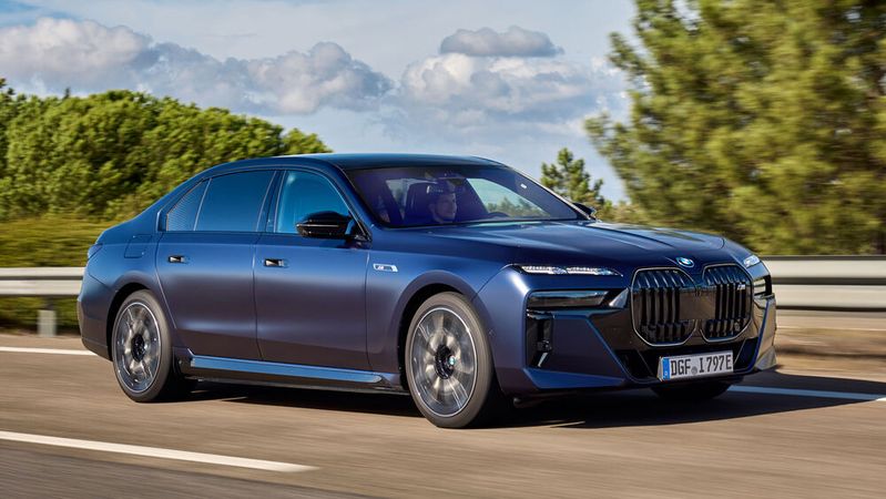 Der i7 M70 xDrive ist der neueste Stromer im Portfolio der BMW M GmbH.(Bild:  BMW)