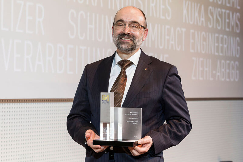 Category Operating Technology – and the award goes to Ziehl-Abegg. (Stefan Bausewein)