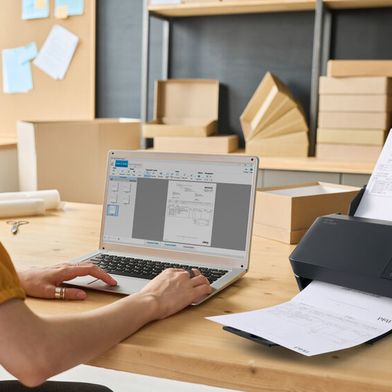Das Ricoh-Tochterunternehmen PFU rückt die Paperstream-Software weiter in den Mittelpunkt, auch mit einem eigenen Partnerprogramm. Scanner wie der neue Ricoh SP‑2240N spielen weiterhin eine große Rolle. (Bild: PFU)