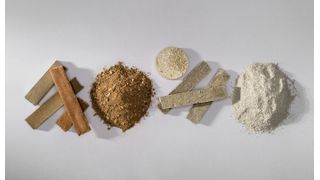 Ob Beton, Gips, Keramik, Fliesen, Steinmehl, Sand oder Glas: Morphit besteht aus bis zu 80 Prozent Bauabfällen. (Bild: Arkadi Raskin)