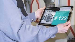 Das Fraunhofer IPM hat mit "Track & Trace Fingerprint" ein markerfreies System zur Rückverfolgung von Massenbauteilen entwickelt. (Holger Kock/Fraunhofer IPM)
