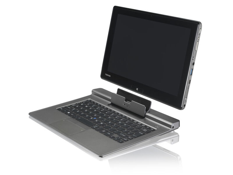 Die Tastatur des Portégé Z10t ist abnehmbar. (Toshiba)