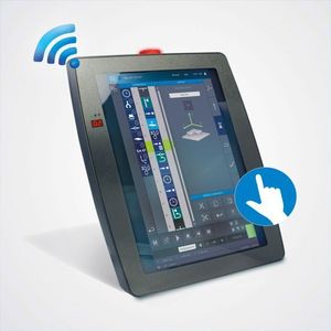 Wireless Bedienpanel mit Multitouch und Safetyfunktionen: Das HGW 1033.