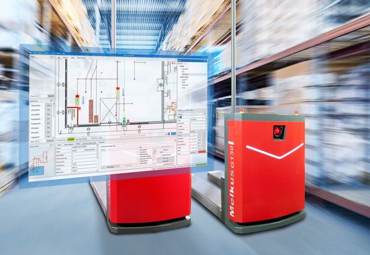 Unter dem Namen TCS (Traffic Control System) zeigt Sigmatek auf der SPS 2022 ein Fahrzeughersteller-unabhängiges Flotten-Managementsystem für Fahrerlose Transportsysteme, das mit offenen Standard-Protokollen wie VDA 5050, MQTT, JSON, UDP, TC/IP überall Anschluss findet. Unter dem Namen TCS (Traffic Control System) zeigt Sigmatek auf der SPS 2022 ein Fahrzeughersteller-unabhängiges Flotten-Managementsystem für Fahrerlose Transportsysteme, das mit offenen Standard-Protokollen wie VDA 5050, MQTT, JSON, UDP, TC/IP überall Anschluss findet.