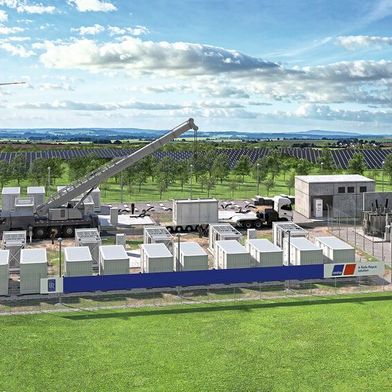 The storage facilities are being built at three locations in Lithuania. (Image:Nidec Conversion)