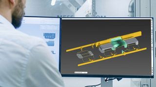 „DigiSim Unlmtd“ ist auch für Umformanlagen anderer Hersteller geeignet und bietet eine 
„ViewOnly“-Funktion.  (Bild: Schuler)