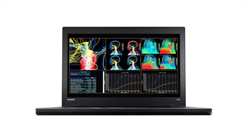 Lenovo Thinkpad P50s: Das 15,5-Zoll-IPS-Panel stellt Grafiken in 3K-Auflösung dar. (Bild: Lenovo)