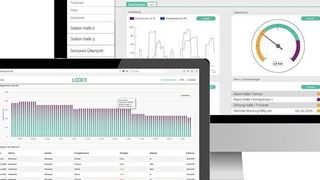 Mit seinem Start-up Looxr will Mader Kunden smarte Anwendungen bereitstellen, die ihre Drucklufttechnik energieeffizienter und kostengünstiger machen. (Looxr)