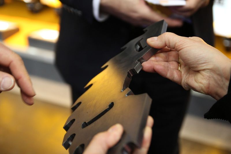 Smart-Focus-Ergebnis auf der Euroblech. (Bild: Königsreuther)