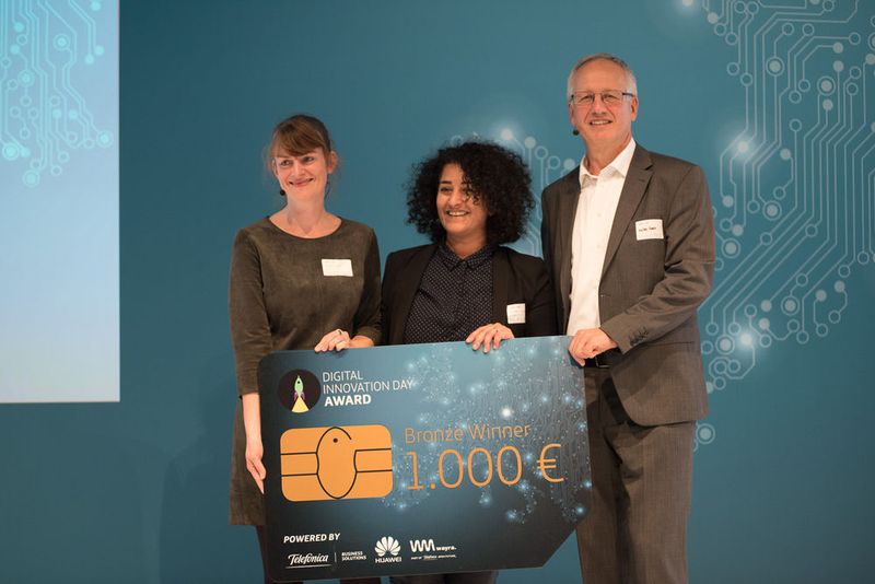 Platz drei beim Digital Innovation Award ging an Re2You. (Bild: Christoph Reiss)