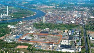 Kabelspezialist nkt cables zieht um. Die Verwaltungs- und Produktionsgebäude befinden sich zukünftig im Köln-Flittarder Teil des Chempark Leverkusen.  (Bild: Currenta)