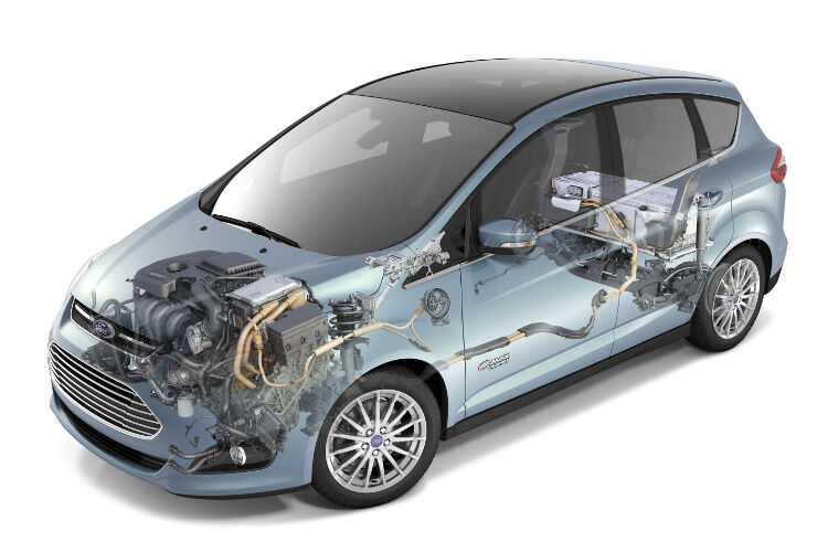 Mit einem Plug-in-Hybridantrieb will Ford auch den C-Max ausrüsten. (Foto: Ford)