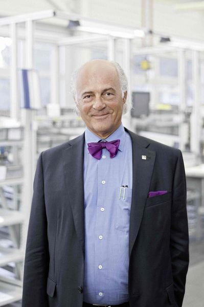 Setzt auf nachhaltiges Wachstum: CEO Klaus Endress am Endress+Hauser Sitz in Reinach. (Bild: Endress + Hauser)