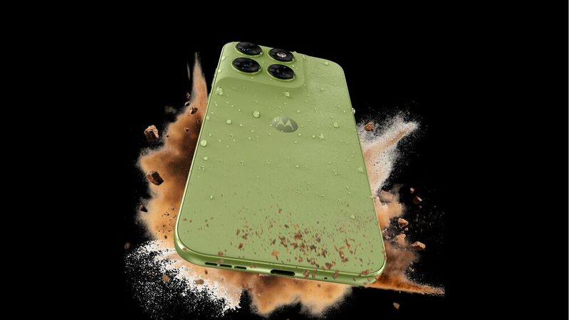 Motorola hat neue günstige Smartphones vorgestellt, die IP64-zertifiziert sind und über leistungsfähige Kameras verfügen.(Bild:  Motorola)