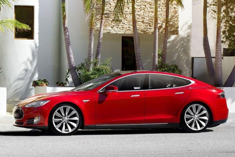 ... das Tesla Model S, ... (Foto: Tesla)