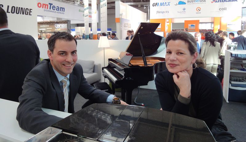 Roman Rudolf und Evelyn von Ditfurth (Avnet)		 (IT-BUSINESS)