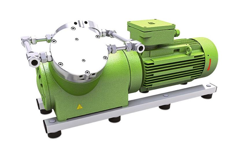 Die neue N 680.1.2 Ex bietet die Sicherheit einer explosionsgeschützten Membranpumpe (Bild: KNF)