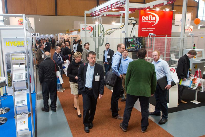 Impressionen von der Paintexpo 2014. (Bild: Paintexpo)