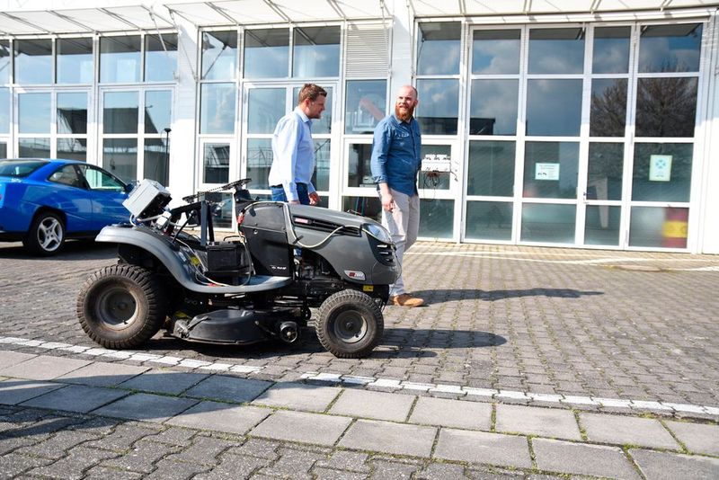 ...während die andere Gruppe einen Raspberry-Pi-Mini-PC verwendete. (Bild: TH Bingen)