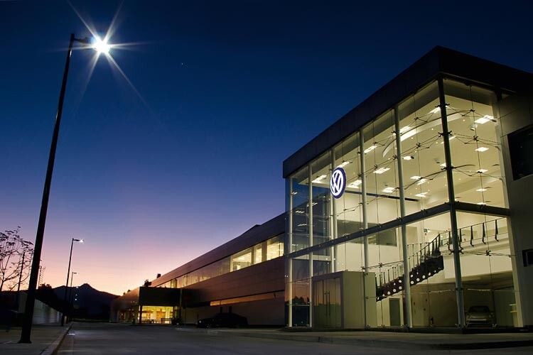 Die Gesamtgröße des VW-Werksgeländes beläuft sich auf 60 Hektar, die Größe der Montagehalle auf sechs Hektar. Der größte Teil der Komponenten stammt von Zulieferern aus Kanada, den USA und Mexiko. (Foto: Volkswagen)