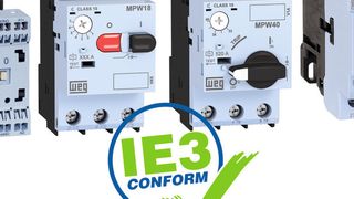 Um Anlagen auch in Zeiten höheren Anlaufverhaltens zuverlässig zu betreiben, sollten die Niederspannungsschaltgeräte IE3-konform sein. (Bild: WEG Germany)