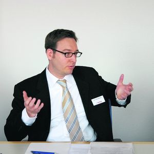 Artikulieren. Laut Jens Olaf Offhaus von LG wird auch bei den Displays das Design das Sein bestimmen