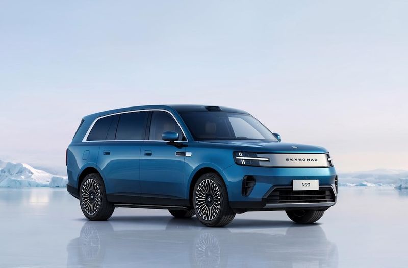 Xiaomi has unveiled four new models. The large SUVs all have a gasoline engine to charge the battery.(Image: Xiaomi)