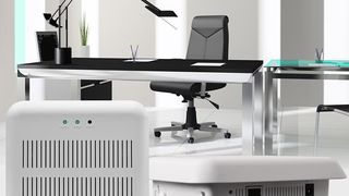 Der Access Point Bintec W1001n unterstützt die WLAN-Standards 802.11a/b/g/n und kann über PoE mit Strom versorgt werden. (Bild: Bintec Elmeg)