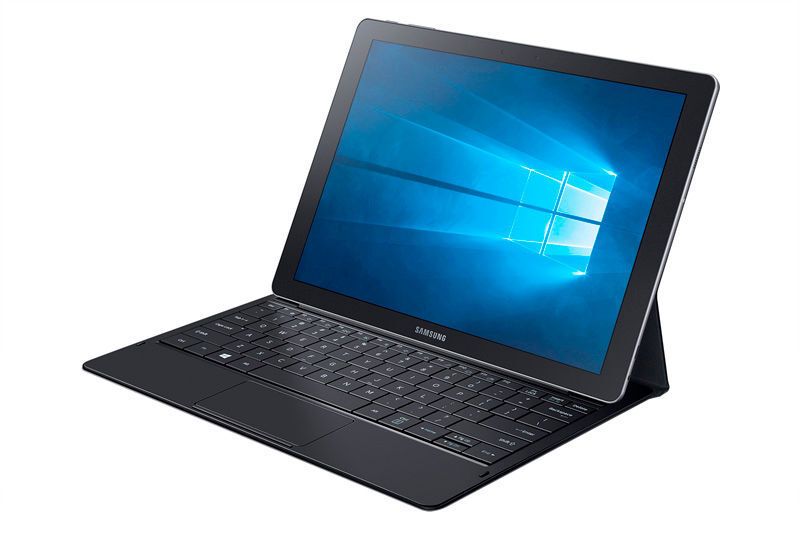 Nach 2013 hat Samsung bei Tablets voll auf Android gesetzt. Nun bringen die Koreaner mit dem Galaxy Tab Pro S ein Tablet mit Windows 10 nach Deutschland. Das 12-Zoll-Gerät soll vor allem professionelle Anwender ansprechen. (Samsung)