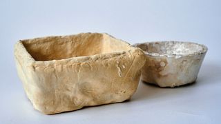 Nachhaltig und biologisch abbaubar: Verpackungen aus Pilzmyzel (Bild: Fraunhofer IAP, Jadwiga Galties)