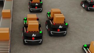 Der Robotik- und Automatisierungsspezialist Addverb hat in Indien seine zweite und größte Roboterfabrik in Betrieb genommen. Dort werden jetzt mobile Robotersysteme hergestellt. Das Ganze nenn sich „Bot Verse“-Fabrik und steht in Greater Noida, südlich von Delhi. (Bild: Addverb)