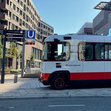 Beim Thema Robotaxi fährt Deutschland weiterhin im Test-Modus. (Bild: Holon)