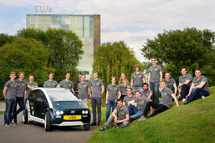 Das Lina-Entwicklungsteam der Universität Eidhoven. (TU/Ecomotive)