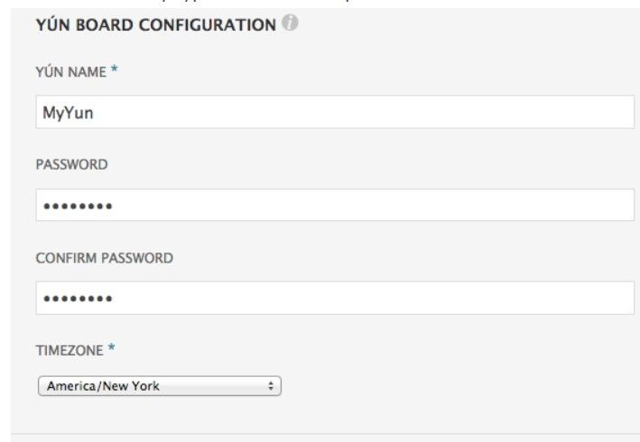 Arduino Yún Linux Onboard WiFi konfigurieren: Konfigurieren des Yún. Idealerweise sollte ein unverwechselbarer Name vergeben werden. Auswahl des Netzwerks . c (Bild: Arduino)