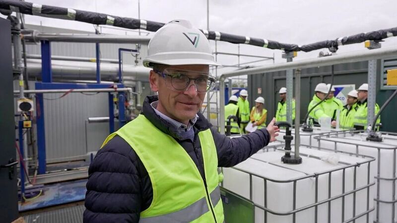 Vulcans Lithiumextraktionsoptimierungsanlage produziert Europas erstes grünes Lithiumchlorid.