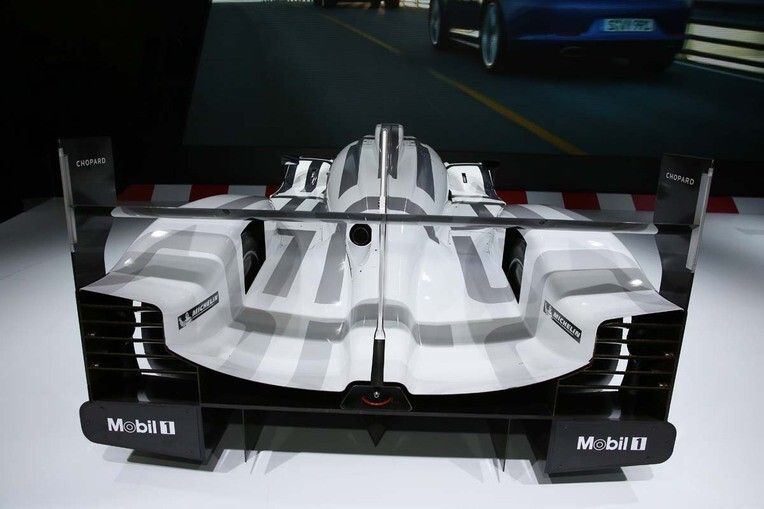 Porsche 919 marquée du sceau du partenaire technologique DMG Mori. (Image: Porsche)