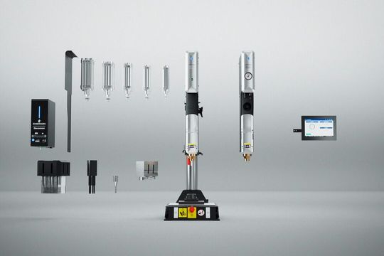 The Branson Polaris Advanced Ultrasonic Welding System from Emerson is part of the highly configurable Polaris platform, enabling manufacturers to scale from benchtop development systems to fully automated production lines.(Source:  Branson)
