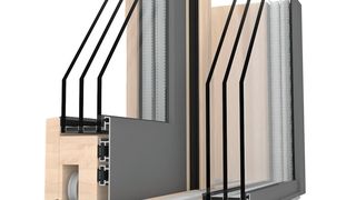 Dank pultrudierter FVK-Profilrahmen auf Basis einer Polyurethan-Matrix bleiben auch große Fenster verzugsfrei, dicht und stabil. Witterungseinflüsse wirken sich auf das System kaum aus. (Bild: Bayer)