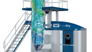 Der elektrostatisch wirkende Sprühtrockner Polar Dry besticht durch seine Skalierbarkeit. (Spraying Systems )