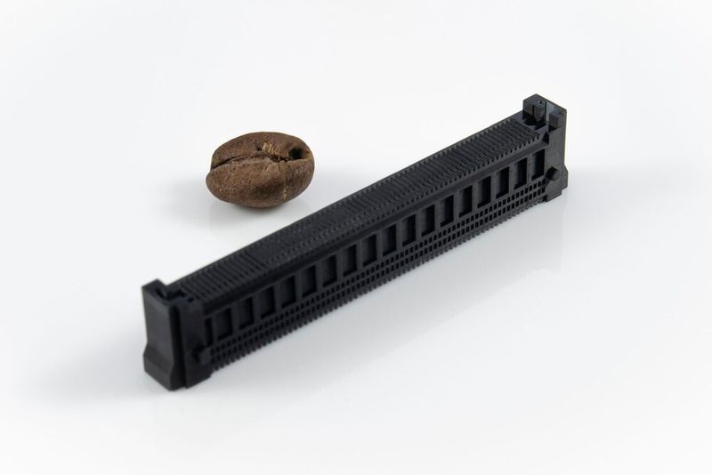 Housing with 130 µm features — 3D Printed on S150 Ultra in 39 minutes (Source: Boston Micro Fabrication)