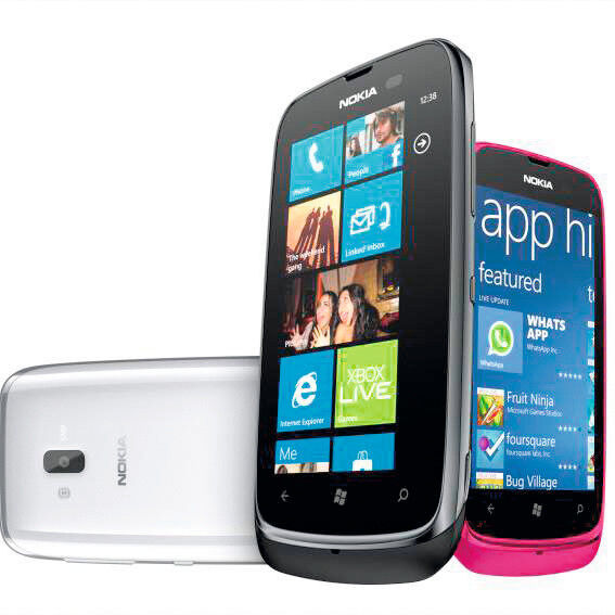 Mit dem Lumia 610 ergänzt Nokia außerdem sein Windows-Phone-Portfolio um ein Massenmarkt-taugliches Smartphone, das für 259 Euro (UVP) ebenfalls im zweiten Quartal verfügbar sein soll. (Archiv: Vogel Business Media)