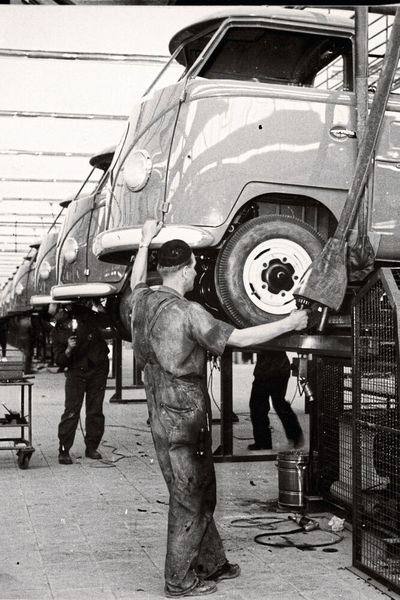 Von 1956 bis 1967 baute man in Hannover den „T1“, also die erste Generation des VW-Busses. (Bild: VWN)