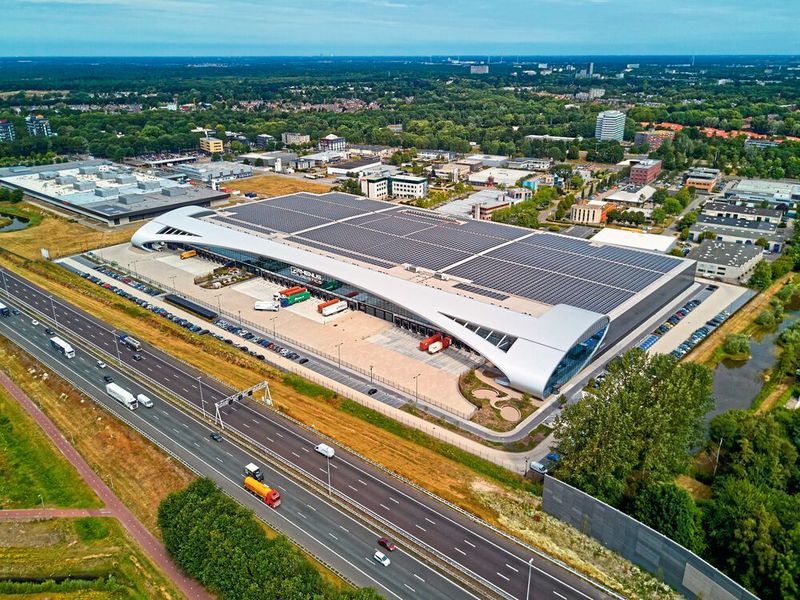 Lager der Rhenus Contract Logistics in Tilburg. (Rhenus)